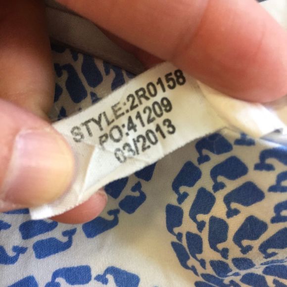 VINEYARD VINES Blue Whale circles mini skirt - Picture 5 of 5